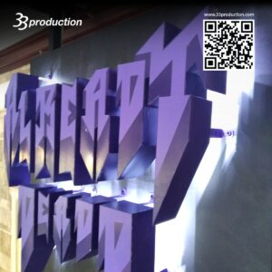 รับทำ ป้ายอักษรไฟ LED ,ป้ายไฟ ,ป้ายโลโก้ไฟ"